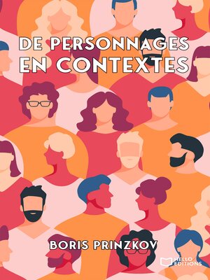 cover image of De personnages en contextes